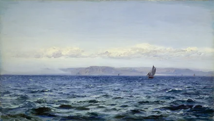 Brisa ligera frente a Dodman, en Mevagissey, Cornualles, 1881